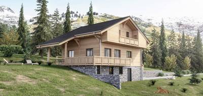 Programme terrain + maison à Sallanches en Haute-Savoie (74) de 113 m² à vendre au prix de 686968€ - 2