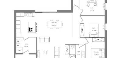 Programme terrain + maison à Saint-Flovier en Indre-et-Loire (37) de 110 m² à vendre au prix de 235250€ - 4