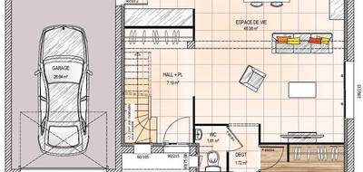 Programme terrain + maison à Bouchemaine en Maine-et-Loire (49) de 124 m² à vendre au prix de 598700€ - 4