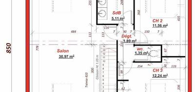 Programme terrain + maison à Chatou en Yvelines (78) de 129 m² à vendre au prix de 840000€ - 4