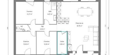 Programme terrain + maison à Hem-Lenglet en Nord (59) de 90 m² à vendre au prix de 210000€ - 4