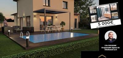 Programme terrain + maison à Saint-Julien en Rhône (69) de 112 m² à vendre au prix de 469000€ - 1