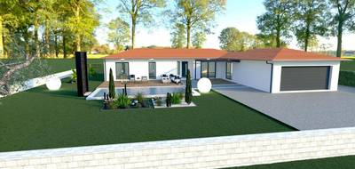 Programme terrain + maison à Montrevel-en-Bresse en Ain (01) de 135 m² à vendre au prix de 405000€ - 4