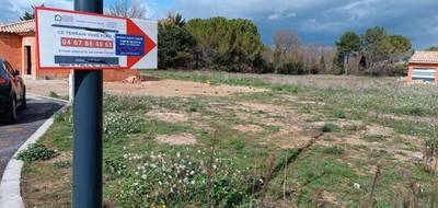 Terrain seul à Le Triadou en Hérault (34) de 809 m² à vendre au prix de 279000€ - 2