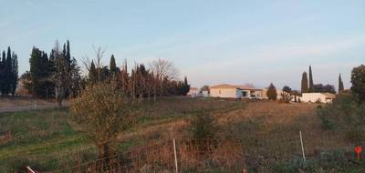 Terrain seul à Moussoulens en Aude (11) de 1566 m² à vendre au prix de 76500€ - 2