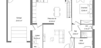 Programme terrain + maison à Château-la-Vallière en Indre-et-Loire (37) de 110 m² à vendre au prix de 257000€ - 4
