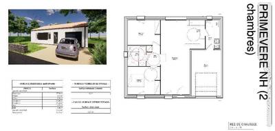 Programme terrain + maison à Chavagnes-les-Redoux en Vendée (85) de 70 m² à vendre au prix de 151780€ - 3