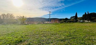 Terrain seul à Draguignan en Var (83) de 1070 m² à vendre au prix de 190000€ - 2