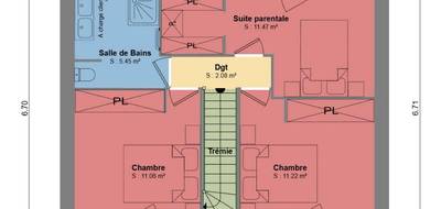 Programme terrain + maison à Vallières-sur-Fier en Haute-Savoie (74) de 85 m² à vendre au prix de 306990€ - 4