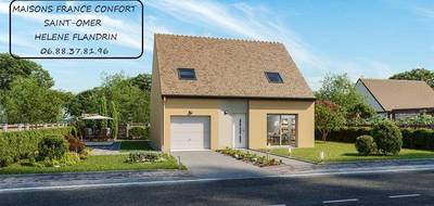 Programme terrain + maison à Saint-Venant en Pas-de-Calais (62) de 90 m² à vendre au prix de 243914€ - 3