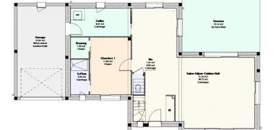 Programme terrain + maison à Nouzilly en Indre-et-Loire (37) de 123 m² à vendre au prix de 284900€ - 3