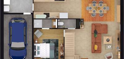 Programme terrain + maison à Andelu en Yvelines (78) de 112 m² à vendre au prix de 394000€ - 4