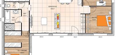 Programme terrain + maison à Bouchemaine en Maine-et-Loire (49) de 102 m² à vendre au prix de 412500€ - 4