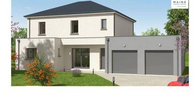 Programme terrain + maison à La Bazoge en Sarthe (72) de 158 m² à vendre au prix de 409000€ - 1