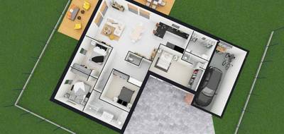 Programme terrain + maison à Tingry en Pas-de-Calais (62) de 115 m² à vendre au prix de 366885€ - 3