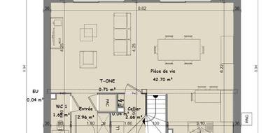 Programme terrain + maison à Vidauban en Var (83) de 98 m² à vendre au prix de 349000€ - 4