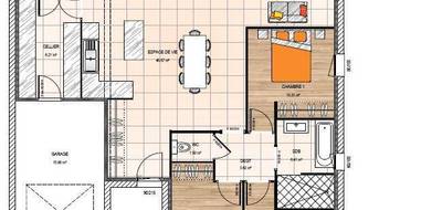 Programme terrain + maison à Mûrs-Erigné en Maine-et-Loire (49) de 97 m² à vendre au prix de 298400€ - 4