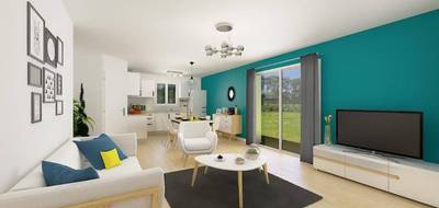 Programme terrain + maison à Charnay-lès-Mâcon en Saône-et-Loire (71) de 80 m² à vendre au prix de 246500€ - 3