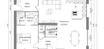 Programme terrain + maison à Beauvois-en-Cambrésis en Nord (59) de 150 m² à vendre au prix de 289000€ - 4