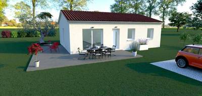 Programme terrain + maison à Cuzieu en Loire (42) de 79 m² à vendre au prix de 219000€ - 1