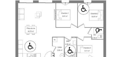 Programme terrain + maison à Courçay en Indre-et-Loire (37) de 80 m² à vendre au prix de 198000€ - 4