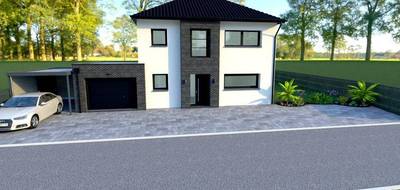 Programme terrain + maison à Douvrin en Pas-de-Calais (62) de 111 m² à vendre au prix de 330050€ - 1