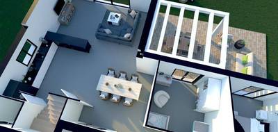 Programme terrain + maison à Camps-la-Source en Var (83) de 136 m² à vendre au prix de 622000€ - 4