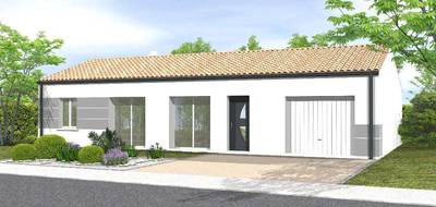 Programme terrain + maison à Bournezeau en Vendée (85) de 103 m² à vendre au prix de 210500€ - 1