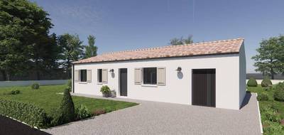 Programme terrain + maison à Sers en Charente (16) de 90 m² à vendre au prix de 203200€ - 1