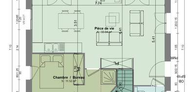 Programme terrain + maison à La Crau en Var (83) de 92 m² à vendre au prix de 472000€ - 3