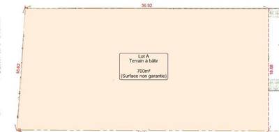 Terrain seul à Bois-le-Roi en Seine-et-Marne (77) de 700 m² à vendre au prix de 315000€ - 1