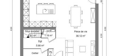 Programme terrain + maison à Proville en Nord (59) de 100 m² à vendre au prix de 243000€ - 4