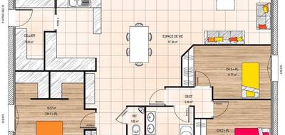 Programme terrain + maison à La Breille-les-Pins en Maine-et-Loire (49) de 115 m² à vendre au prix de 301600€ - 4