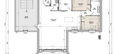 Programme terrain + maison à Paulx en Loire-Atlantique (44) de 98 m² à vendre au prix de 291900€ - 4