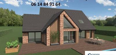 Programme terrain + maison à Preux-au-Sart en Nord (59) de 150 m² à vendre au prix de 402100€ - 1