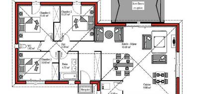 Programme terrain + maison à Saint-Christophe en Charente-Maritime (17) de 100 m² à vendre au prix de 327000€ - 3