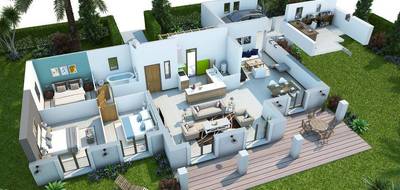 Programme terrain + maison à Cuers en Var (83) de 99 m² à vendre au prix de 389000€ - 2