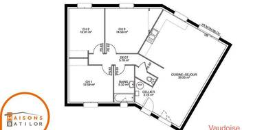 Programme terrain + maison à Sanchey en Vosges (88) de 113 m² à vendre au prix de 220410€ - 4