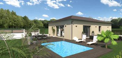 Programme terrain + maison à Chalamont en Ain (01) de 102 m² à vendre au prix de 309900€ - 1