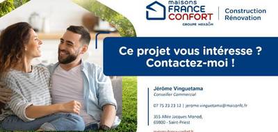 Programme terrain + maison à Crémieu en Isère (38) de 95 m² à vendre au prix de 322000€ - 3