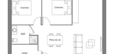 Programme terrain + maison à Saint-Guyomard en Morbihan (56) de 70 m² à vendre au prix de 202000€ - 4