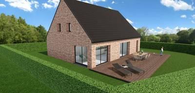 Programme terrain + maison à Neuve-Chapelle en Pas-de-Calais (62) de 130 m² à vendre au prix de 324000€ - 3