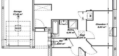 Programme terrain + maison à Bellou-en-Houlme en Orne (61) de 83 m² à vendre au prix de 235500€ - 3