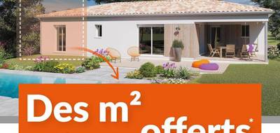 Programme terrain + maison à Vertheuil en Gironde (33) de 90 m² à vendre au prix de 165000€ - 2