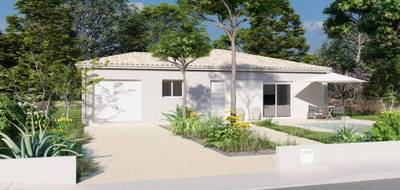 Programme terrain + maison à Lamothe-Montravel en Dordogne (24) de 90 m² à vendre au prix de 178500€ - 1