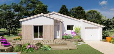 Programme terrain + maison à Blaignan-Prignac en Gironde (33) de 115 m² à vendre au prix de 259000€ - 1