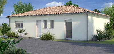 Programme terrain + maison à Nérigean en Gironde (33) de 90 m² à vendre au prix de 287000€ - 1