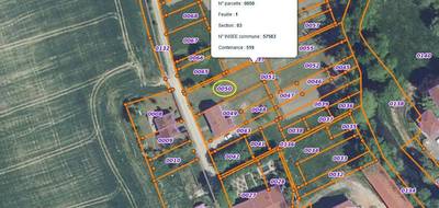 Terrain seul à Raville en Moselle (57) de 516 m² à vendre au prix de 62000€ - 3