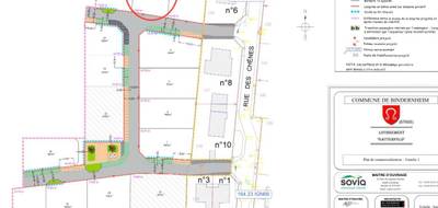 Terrain seul à Bindernheim en Bas-Rhin (67) de 542 m² à vendre au prix de 92140€ - 2