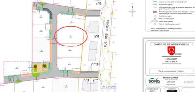 Terrain seul à Bindernheim en Bas-Rhin (67) de 511 m² à vendre au prix de 86870€ - 2